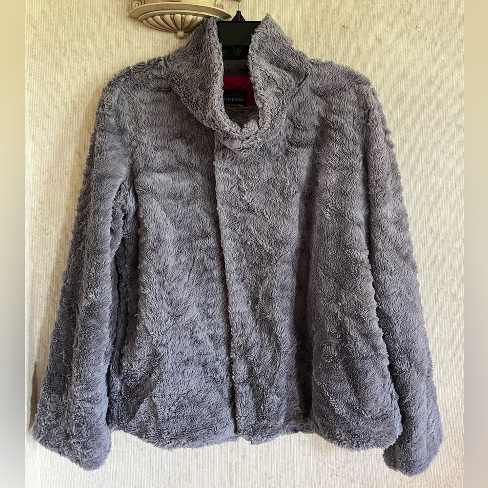 Patagonia Women’s Pelage Fleece Jacket gray size large